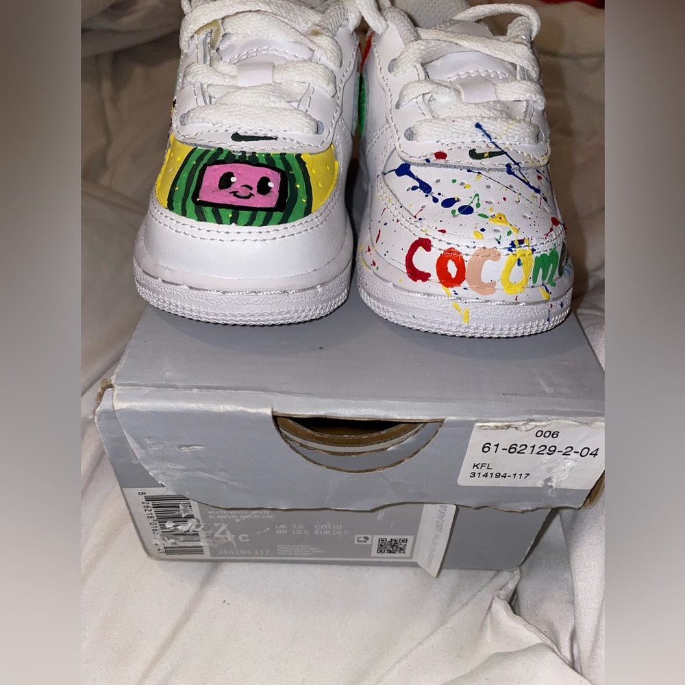 Air Force 1 Custom ‘Cocomelon’ TD
